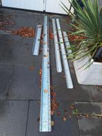 Kabelgoot verschillende stukken. Gegalvaniseerd staal, Doe-het-zelf en Verbouw, Metalen, Ophalen, Zo goed als nieuw
