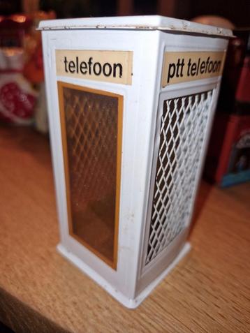 Vintage PTT Telefooncel Spaarpot beschikbaar voor biedingen