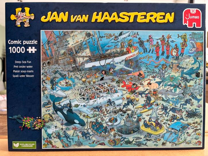 Jan van Haasteren Puzzel, Hobby en Vrije tijd, Denksport en Puzzels, Zo goed als nieuw, Legpuzzel, Ophalen of Verzenden