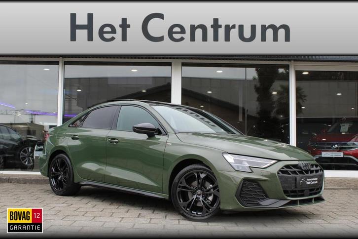 Audi A3 Limousine 35TFSI 150PK Automaat S-Line / Panoramadak, Auto's, Audi, Bedrijf, Te koop, A3, Achteruitrijcamera, Airbags