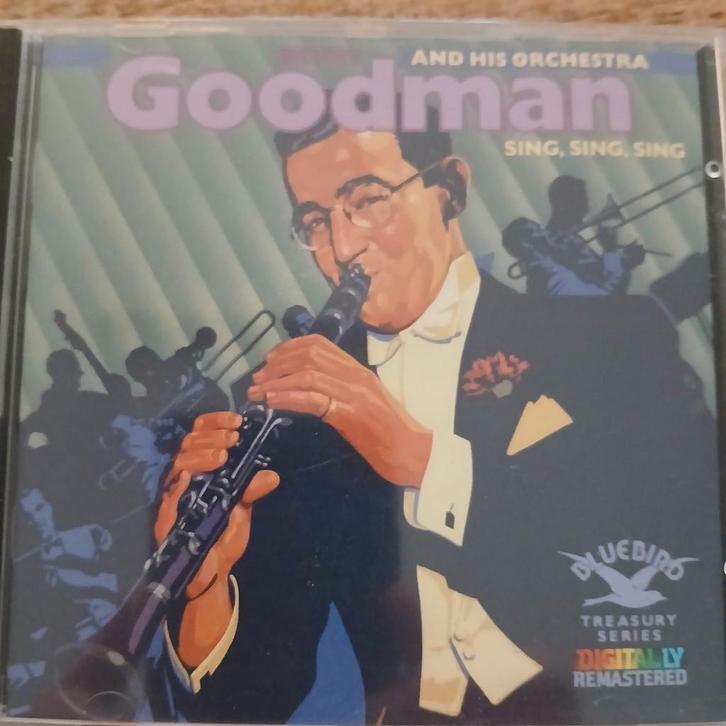 CD Benny Goodman and his Orchestra  - Sing, Sing, Sing, Cd's en Dvd's, Cd's | Jazz en Blues, Gebruikt, Jazz, 1980 tot heden, Ophalen of Verzenden