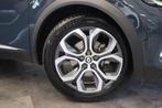 Renault Captur 1.6 E-Tech Hybrid 145 Intens 160 (bj 2022), Gebruikt, Blauw, Leder en Stof, Bedrijf