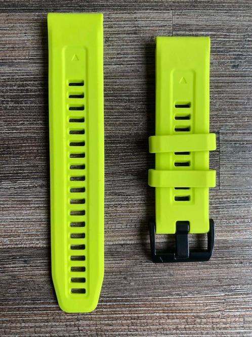 25015 Polsband Quickfit Garmin Fenix 22mm, nieuw, Sieraden, Tassen en Uiterlijk, Sporthorloges, Nieuw, Groen, Ophalen of Verzenden