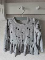 Hema Winter Grijze Warme Trui Tuniek met Roezels Maat 86, Ophalen of Verzenden, Gebruikt, Meisje, Overige typen