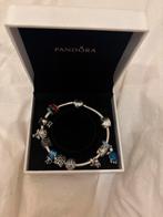 Pandora armband met bedels 20 cm, Sieraden, Tassen en Uiterlijk, Armbanden, Ophalen of Verzenden, Zo goed als nieuw, Zilver