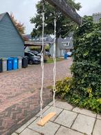 Buitenspeelgoed: houten schommel, rekstok en ringen, Ophalen of Verzenden, Zo goed als nieuw, Schommel