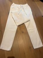 2 witte zomerbroeken heren maat S, Ophalen of Verzenden, Zo goed als nieuw, Wit