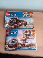 Lego City Zware-vrachttranspoorteerder 60183, Ophalen of Verzenden, Zo goed als nieuw, Complete set, Lego