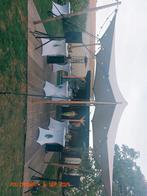 7 witte statafelhoezen – 1x gebruikt, Hobby en Vrije tijd, Ophalen of Verzenden, Zo goed als nieuw, Overige typen, Geboorte of Huwelijk