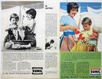 25 vintage advertenties reclames wasmiddel 1962 wasmiddels, Gebruikt, Ophalen