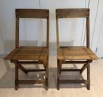 Oude veiling stoeltjes, Antiek en Kunst, Antiek | Meubels | Stoelen en Banken, Ophalen