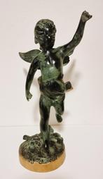 Bronzen beeld van Cupido., Antiek en Kunst, Ophalen of Verzenden, Brons