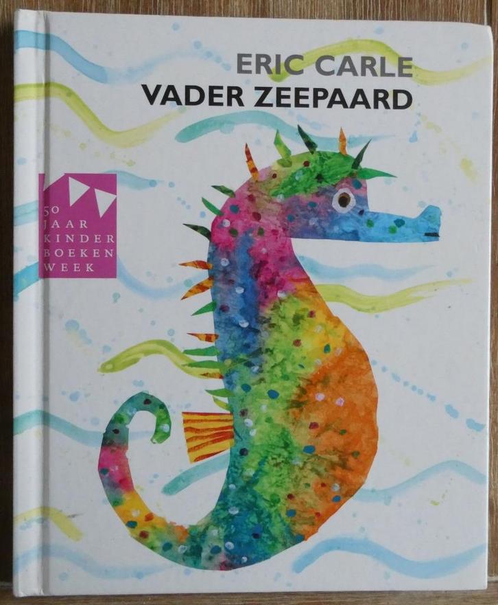 Vader zeepaard - Eric Carle, Boeken, Kinderboeken | Kleuters, Zo goed als nieuw, Fictie algemeen, 4 jaar, Jongen of Meisje, Ophalen of Verzenden