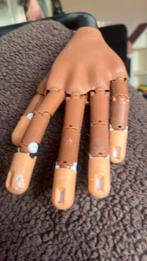 Nagel oefen hand met de nagels die je erop kan zetten., Sieraden, Tassen en Uiterlijk, Uiterlijk | Cosmetica en Make-up, Ophalen