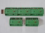 Fleischmann bloksysteem 6957 + 2 x uitbreiding 6958, Gebruikt, Gelijkstroom, Fleischmann, Rails