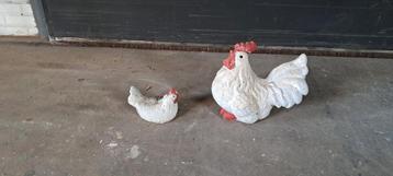 Kippen en Gans Tuin Decoratie beschikbaar voor biedingen