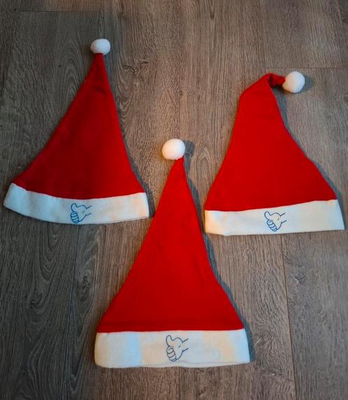 Te koop: 3x kerstmutsen, Diversen, Kerst, Zo goed als nieuw, Ophalen of Verzenden