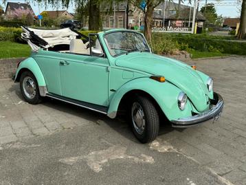 Volkswagen 1500 1.5 Cabriolet 1970 Groen beschikbaar voor biedingen