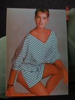 kaart Brooke Shields, Verzamelen, Ophalen of Verzenden, 1980 tot heden, Ongelopen, Sterren en Beroemdheden