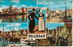 Volendam   meerluik., Ophalen of Verzenden, 1960 tot 1980, Gelopen, Noord-Holland