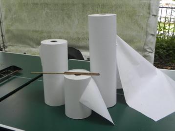 wit cadeaupapier met snijrol 30cm. beschikbaar voor biedingen