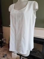 Mario Rosella mooie witte top shirt mt 40 M Gratis Verzenden, Maat 38/40 (M), Verzenden, Wit, Zo goed als nieuw