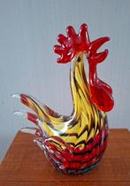 Vintage jaren 70 Murano Italië glazen haan, Ophalen of Verzenden