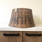 Rivièra Maison Pacific lampen kap rattan rotan Maat L, Ophalen of Verzenden, Zo goed als nieuw, Rond