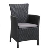 Buitenstoelen Fauteuil Iowa incl. zitkussen 6x, Tuin en Terras, Tuinstoelen, Ophalen, Nieuw, Kunststof
