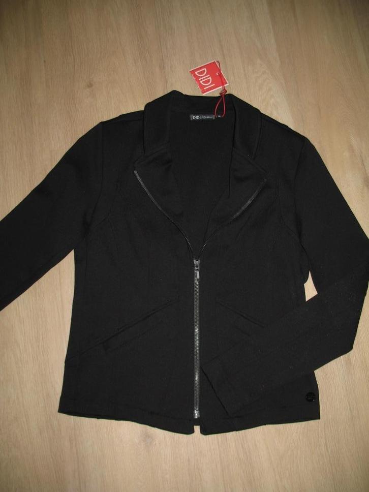Didi Pretty Casuals Jasje Zwart /Black Maat 36 Ongedragen, Kleding | Dames, Jasjes, Kostuums en Pakken, Nieuw, Jasje, Maat 36 (S)