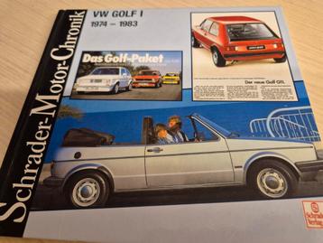 Hardcover boek Volkswagen Golf 1 Caddy 1 óók Golf GTI Kamei  beschikbaar voor biedingen
