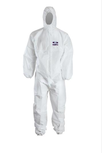 Coverall, overall Chemdefend 250 wit in XL en XXL beschikbaar voor biedingen