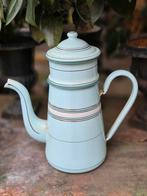 Mooie Frans emaille koffiepot, Antiek en Kunst, Antiek | Emaille, Ophalen of Verzenden