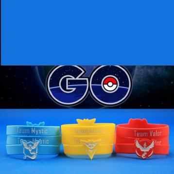 Hele leuke Pokemon GO Team armband € 2,95 p/stuk beschikbaar voor biedingen