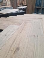 EIKEN VISGRAAT VLOER LEGKLAAR GEOLIED WALVISGRAAT PARKET, Ophalen of Verzenden, Nieuw, 75 m² of meer, Parket