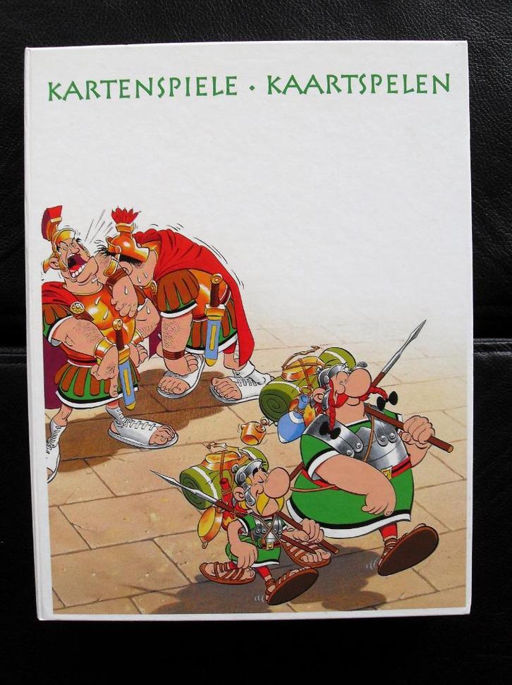 Asterix en Obelix Kaartspelen Spel Atlas Editions, Verzamelen, Stripfiguren, Zo goed als nieuw, Boek of Spel, Asterix en Obelix