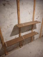Wandplanken 2 stuks nisse string type, Ophalen of Verzenden, Gebruikt