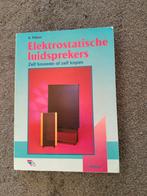 Elektrostatische luidsprekers - E. Fikier, Boeken, Ophalen of Verzenden, Zo goed als nieuw, Overige onderwerpen, E. Fikier