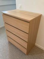 Malm ladekast, Huis en Inrichting, Kasten | Ladekasten, Ophalen, 100 tot 150 cm, Eikenhout, 50 tot 100 cm