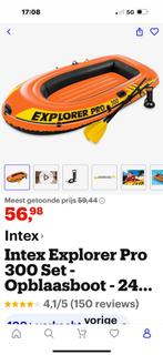 Intex roeiboot 300 nieuw in doos., Watersport en Boten, Kano's, Ophalen, Nieuw, Overige typen