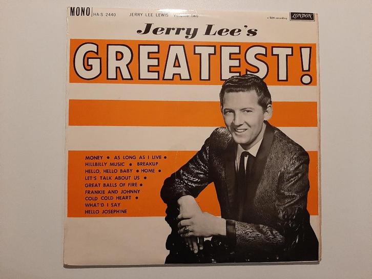 Jerry Lee Lewis – Jerry Lee's Greatest!, Cd's en Dvd's, Vinyl | Pop, Gebruikt, 1960 tot 1980, 12 inch, Ophalen of Verzenden