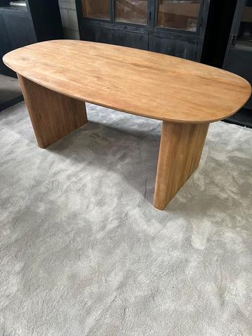 Eettafel Japandi 180cm manghout beschikbaar voor biedingen