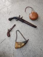 Antiek onklaar pistolen, Ophalen of Verzenden