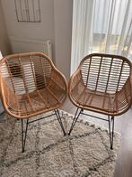 Westwing | Rotan eetkamer stoelen, Huis en Inrichting, Stoelen, Ophalen, Zo goed als nieuw, Bruin