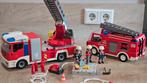 Playmobil brandweer wagens, Kinderen en Baby's, Speelgoed | Playmobil, Complete set, Ophalen of Verzenden, Zo goed als nieuw
