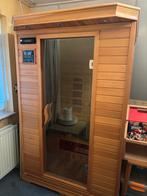 Sauna infrarood voor 2 personen - Ontspanning gegarandeerd!, Ophalen, Gebruikt, Infrarood, Complete sauna