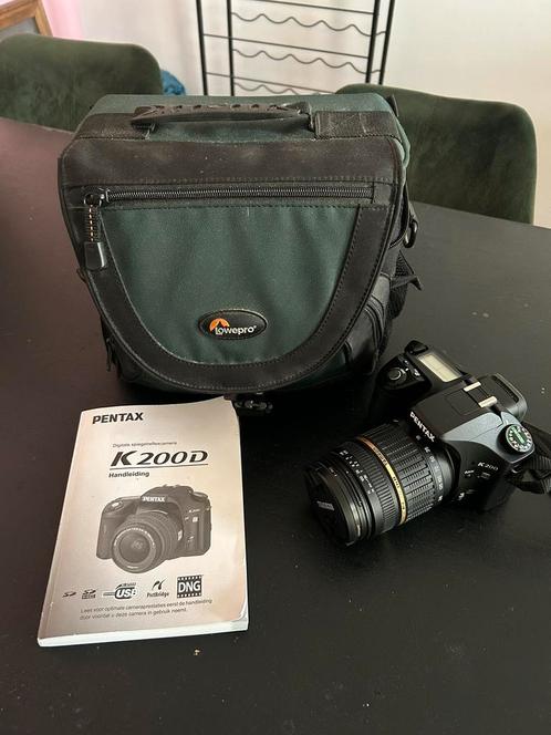 Pentax K200D + Cameratas – Compleet en in Goede Staat, Audio, Tv en Foto, Fotocamera's Digitaal, Zo goed als nieuw, Pentax, Ophalen of Verzenden