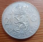 2,5 gulden 1966, Postzegels en Munten, Munten | Nederland, Koningin Juliana, Zilver, Ophalen of Verzenden, Losse munt