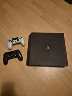 Playstation 4 Pro 1TB met 2 controllers en 10 spellen, Spelcomputers en Games, Gebruikt, Met 2 controllers, Ophalen of Verzenden