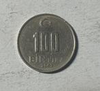 100 bin lira Turkije 2002, Ophalen of Verzenden, Overige landen